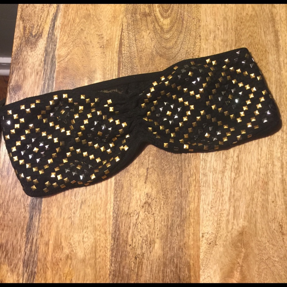 PINK black bandeau